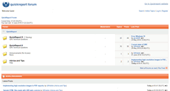 Desktop Screenshot of forum.quickreport.co.uk